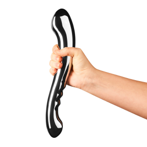 Утяжеленный фаллоимитатор из стали Le Wand Contour