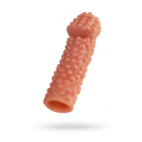 Реалистичная насадка на пенис с бугорками Kokos Penis Sleeve 4