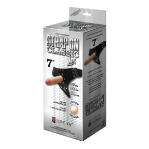 Пояс-трусики с насадкой Classic lux-Duke