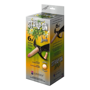 Пояс-трусики с 2 насадками Exotic-Linda