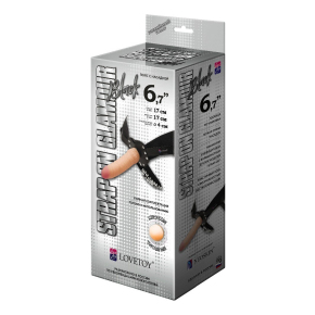 Пояс-трусики с насадкой Glamour