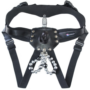 Пояс-трусики с насадкой Glamour