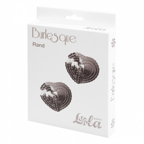 Пэстисы-сердечки Lola Lingerie Burlesque Rand, серебристые