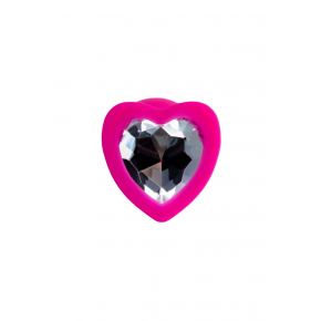 Анальная втулка с кристаллом ToDo Diamond Heart