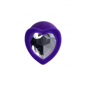 Анальная втулка с кристаллом ToDo Diamond Heart