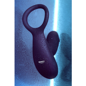 Вибростимулятор простаты с кольцом для мошонки Levett Maud