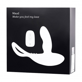 Вибростимулятор простаты с кольцом для мошонки Levett Maud