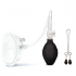Deluxe Pussy Pump — прозрачная вакуумная помпа с зажимом для клитора