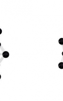 Наклейки на грудь Lola Lingerie Burlesque Rowland, черные