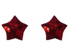 Пэстисы-звездочки Burlesque Tempest, красные