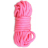 Верёвка для любовных игр Bondage Rope, розовая