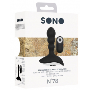 Вибромассажер простаты с пультом Sono № 78 Rechargeable Anal Stimulator