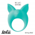Эрекционное виброкольцо Lola Toys Mimi Animals Kitten Kyle, зеленое