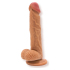 Кофейный фаллоимитатор на присоске Nudes Steadfast