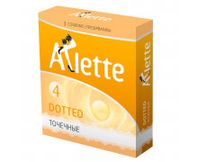 Презервативы с точечной текстурой Arlette Dotted, 3 шт.
