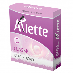 Классические презервативы Arlette Classic, 3 шт.