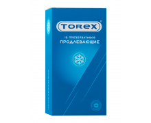 Презервативы с пролонгирующим эффектом Torex Продлевающие, 12 шт.