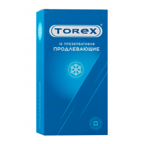 Презервативы с пролонгирующим эффектом Torex Продлевающие, 12 шт.