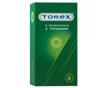 Текстурированные презервативы Torex с точками, 12 шт.