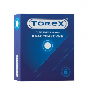 Гладкие презервативы Torex Классические, 3 шт.