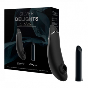 Набор Silver Delights Collection (Womanizer Premium + We-Vibe Tango)