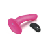 Перезаряжаемый вибрострапон на пульте ДУ Pegasus 6" Curved Ripple Peg, розовый