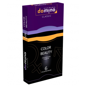 Презервативы Domino Classic Colour Beauty, 6 шт.