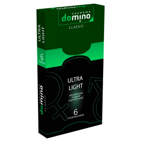 Презервативы Domino Classic Ultra Light, 6 шт.