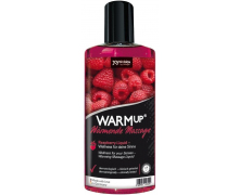 Разогревающее съедобное массажное масло с ароматом малины Joy Division WARMup Raspberry, 150 мл