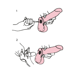 Пояс-трусики с 2 насадками Exotic-Sara