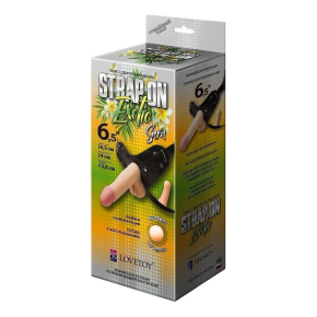 Пояс-трусики с 2 насадками Exotic-Sara