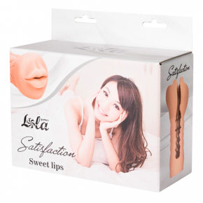 Мастурбатор-ротик Lola Toys Satisfaction Sweet Lips