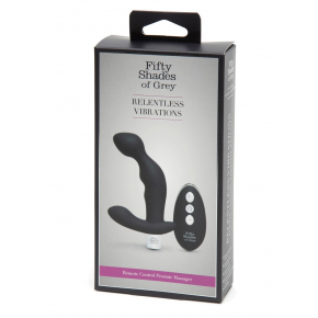 Вибромассажер простаты Fifty Shades of Grey Relentless Vibrations Remote Prostate Vibrator