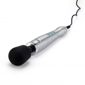 Вандовый вибростимулятор с питанием от сети Doxy Die Cast, серебристый