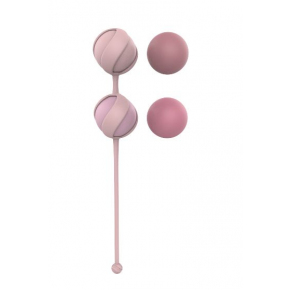 Набор из 4-х вагинальных шариков Love Story Valkyrie, розовые