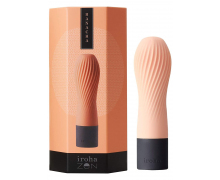 Рифленый мини-вибратор Tenga Iroha Zen, Hanacha