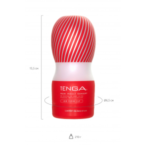 Мастурбатор Tenga Premium Air Flow Cup, красный