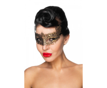 Золотистая карнавальная маска «Хассалех»