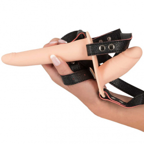 Двойной вибрострапон с вибрацией You2Toys Vibrating Double Strap-On