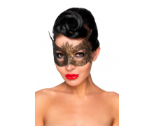 Золотистая карнавальная маска «Альхена»