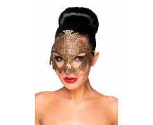 Золотистая карнавальная маска «Нави»