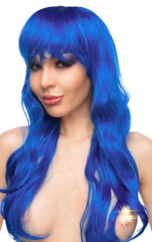 Синий парик «Иоко»