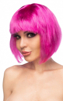 Ярко-розовый парик «Теруко»