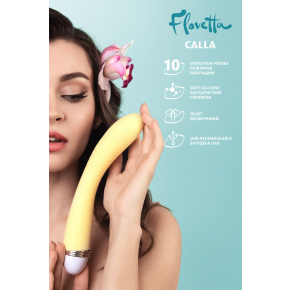 Силиконовый вибратор Flovetta Calla