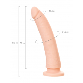 Фаллоимитатор-реалистик ToyFa RealStick Silicone Matt B