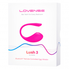 Виброяйцо с управлением от приложения Lovense Lush 3