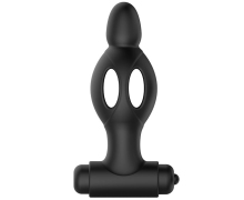 Анальная вибропробка Mr.Play Silicone Vibrating Anal Plug