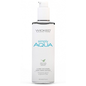 Легкий лубрикант на водной основе Wicked Simply Aqua, 120 мл