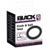 Эрекционное кольцо на пенис и мошонку Black Velvets Cock & Ball Loop