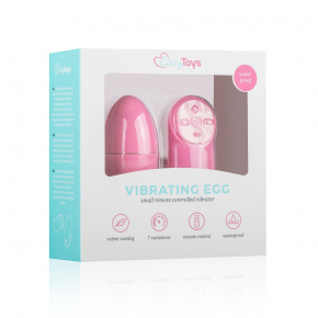 Виброяйцо с пультом ДУ Mini Vibe Collection Vibrating Egg, розовое